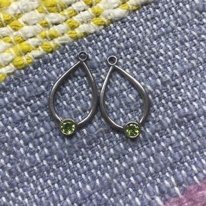 Retired Pandora Peridot Earring Add-ons